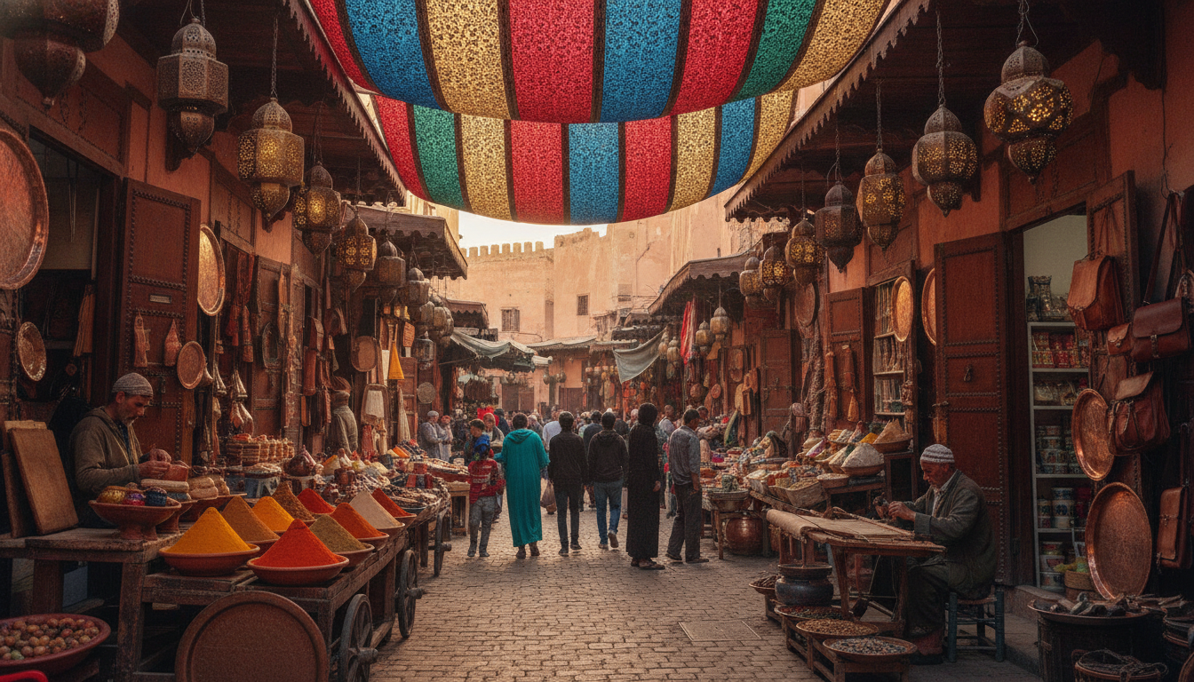 اكتشف جمال مراكش من خلال أسواقها التقليدية، رياضاتها المثيرة، وأطعمها الشهية التي تترك ذكريات لا تُنسى لكل زائر.