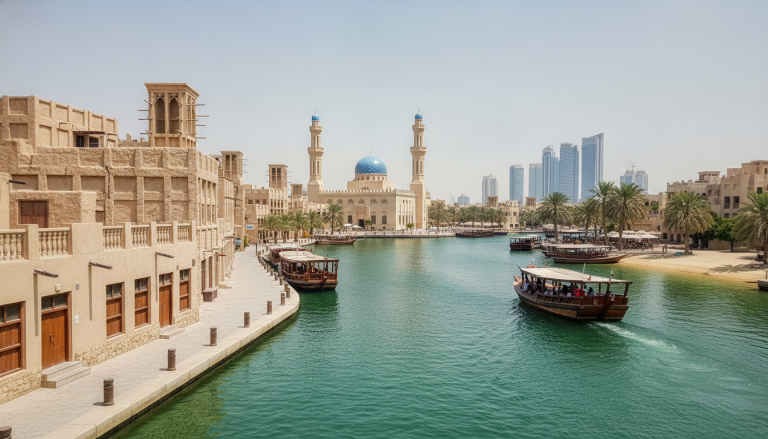 اكتشف دبي بين الماضي والحاضر من خلال رحلة فريدة تجمع بين التراث العريق والتطور الحديث.