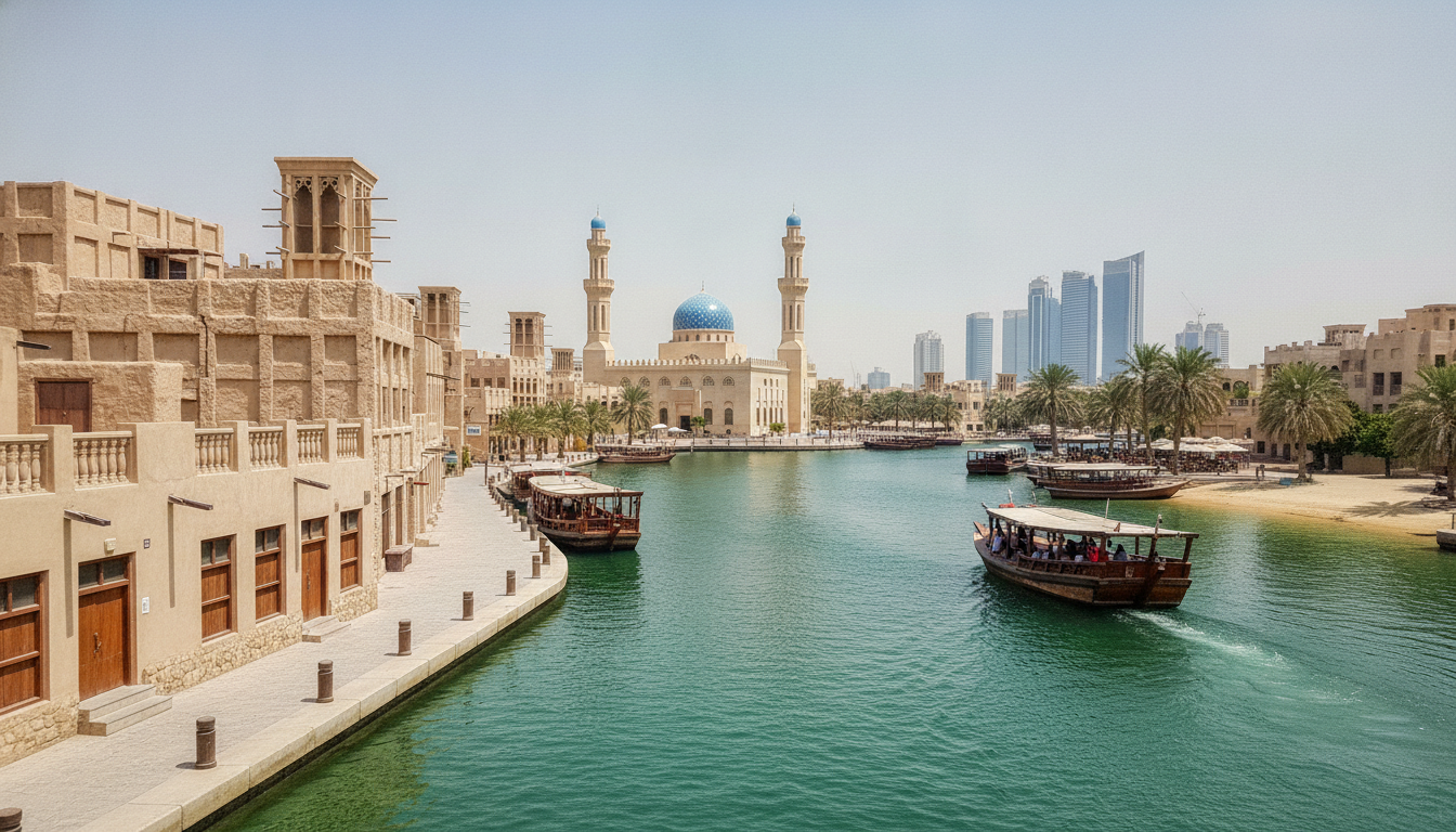 ٤. دبي بين الماضي والحاضر: تجربة فريدة